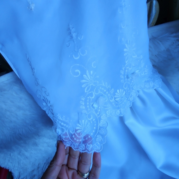 Rare Editions white girl dress - Picture 5 of 6